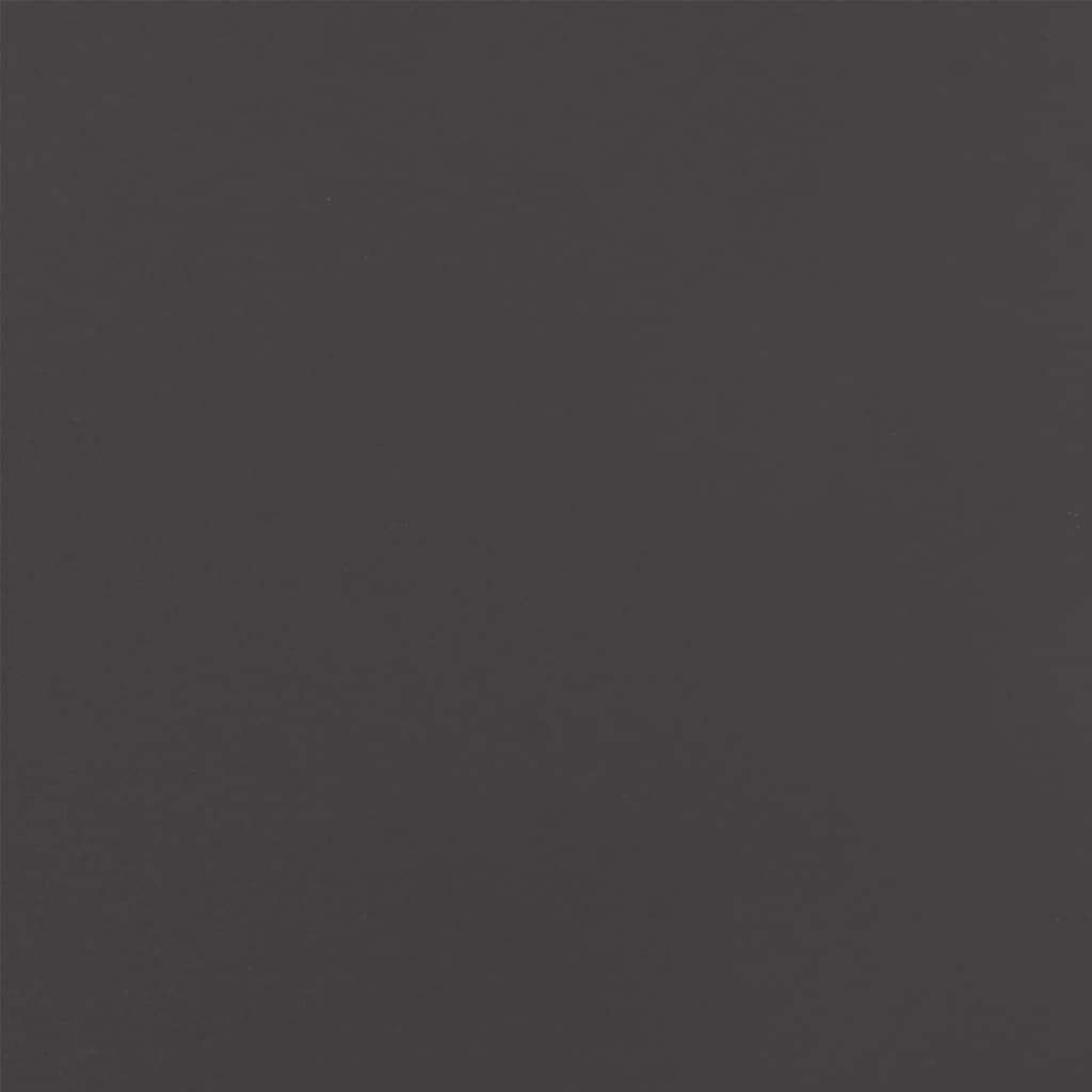 Κομοδίνο Μαύρο 36 x 39 x 60,5 εκ. Ατσάλινο