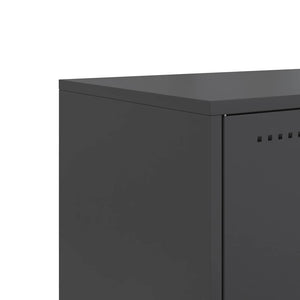 Έπιπλο Τηλεόρασης Μαύρο 68,5 x 39 x 60,5 εκ. Ατσάλινο
