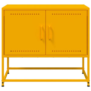 Έπιπλο Τηλεόρασης Μουσταρδί Κίτρινο 68,5x39x60,5 εκ. από Ατσάλι - Pakobazaar