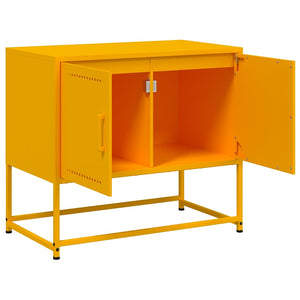 Έπιπλο Τηλεόρασης Μουσταρδί Κίτρινο 68,5x39x60,5 εκ. από Ατσάλι - Pakobazaar