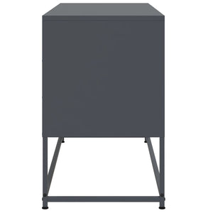 Έπιπλο Τηλεόρασης Ανθρακί 100,5x39x60,5 εκ. από Ατσάλι - Pakobazaar