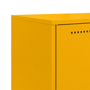 Ντουλάπι Μουσταρδί 68,5x38,5x107 εκ. από Ατσάλι - Pakobazaar
