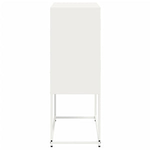 Ντουλάπι Λευκό 68,5x38,5x107 εκ. από Ατσάλι - Pakobazaar