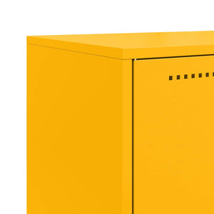 Ντουλάπι Μουσταρδί 68,5x38,5x123,5 εκ. από Ατσάλι - Pakobazaar