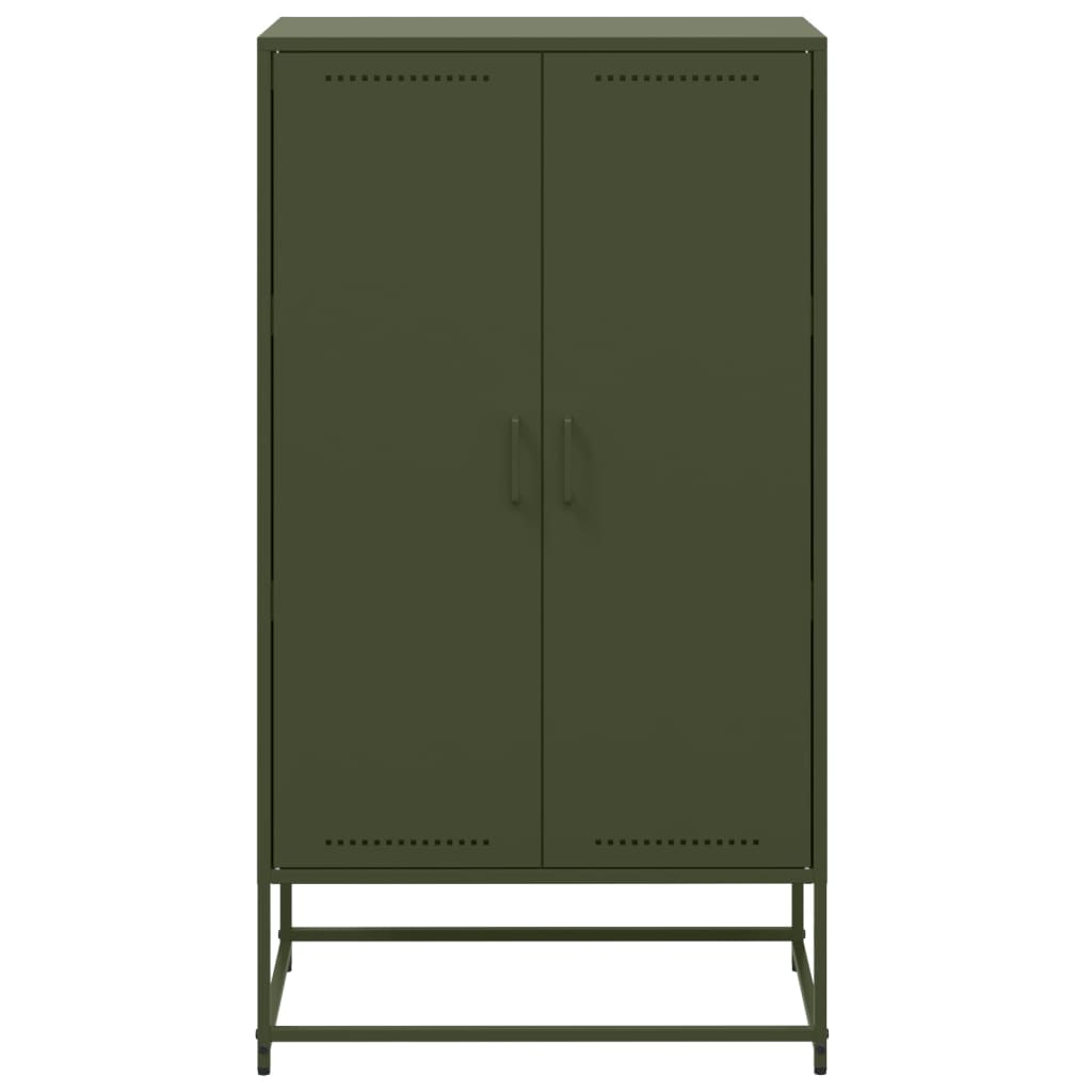 Ντουλάπι Πράσινο Λαδί 68,5x38,5x123,5 εκ. από Ατσάλι
