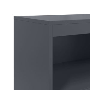 Ντουλάπι Ανθρακί 68,5x38,5x123,5 εκ. από Ατσάλι