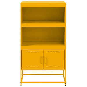 Ραφιέρα Μουσταρδί 68,5x38,5x123,5 εκ. από Ατσάλι - Pakobazaar