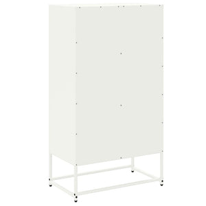 Ραφιέρα Λευκή 68,5x38,5x123,5 εκ. από Ατσάλι