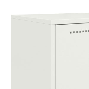 Ραφιέρα Λευκή 68,5x38,5x107 εκ. από Ατσάλι