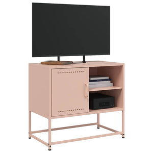 Έπιπλο Τηλεόρασης Ροζ 68 x 39 x 60,5 εκ. από Χάλυβα
