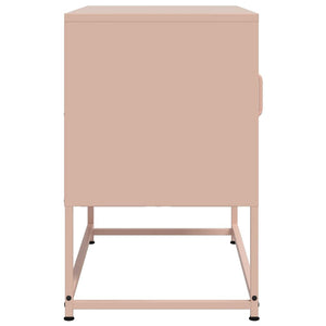 Έπιπλο Τηλεόρασης Ροζ 68 x 39 x 60,5 εκ. από Χάλυβα