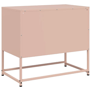 Έπιπλο Τηλεόρασης Ροζ 68 x 39 x 60,5 εκ. από Χάλυβα