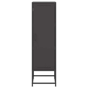 Μπουφές Μαύρος 36x39x123 εκ. από Ατσάλι - Pakobazaar