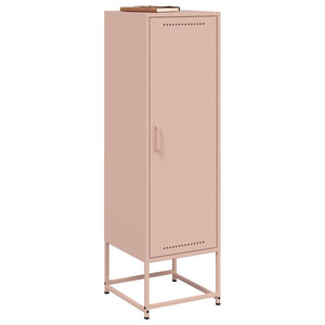 Μπουφές Ροζ 36x39x123 εκ. από Ατσάλι