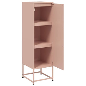 Μπουφές Ροζ 36x39x123 εκ. από Ατσάλι