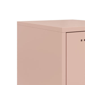 Μπουφές Ροζ 36x39x123 εκ. από Ατσάλι