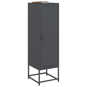Ντουλάπι Ανθρακί 36x39x123 εκ. από Ατσάλι