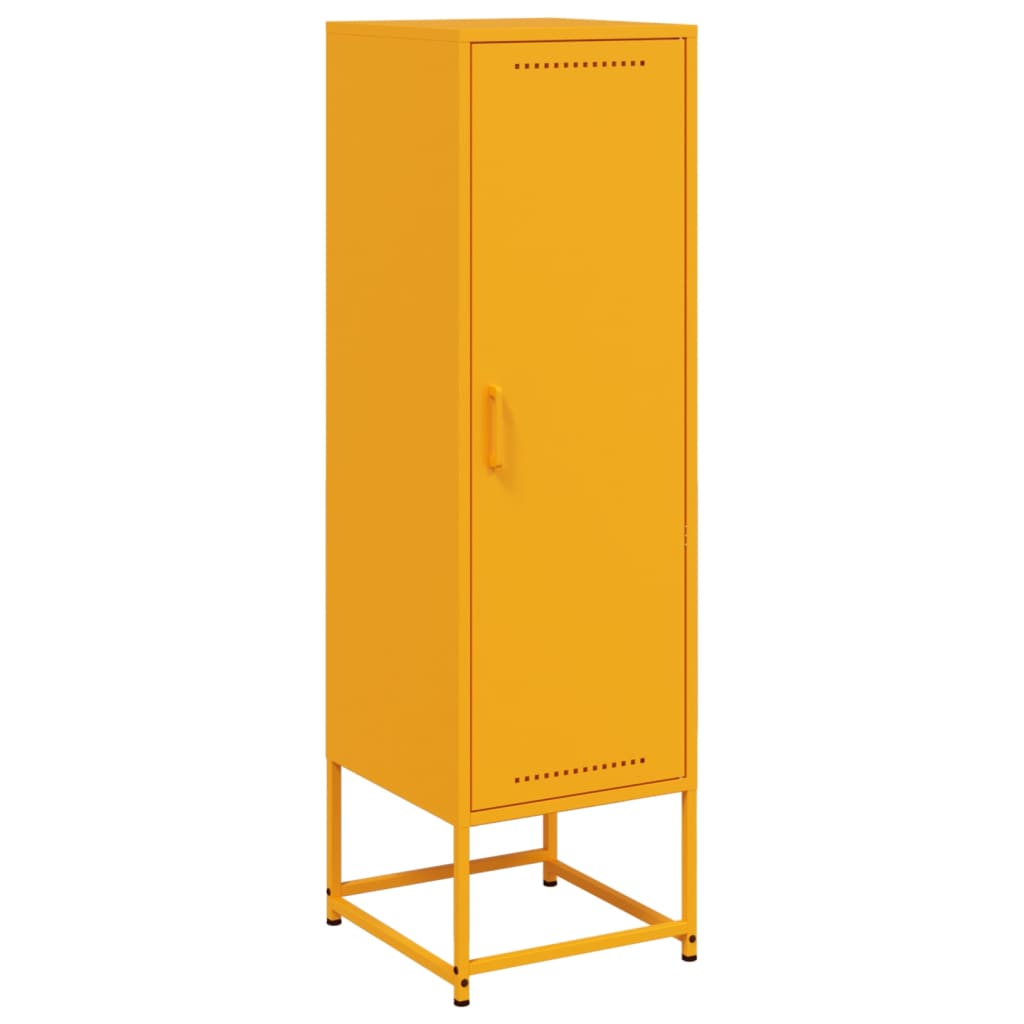 Ντουλάπι Μουσταρδί 36x39x123 εκ. από Ατσάλι