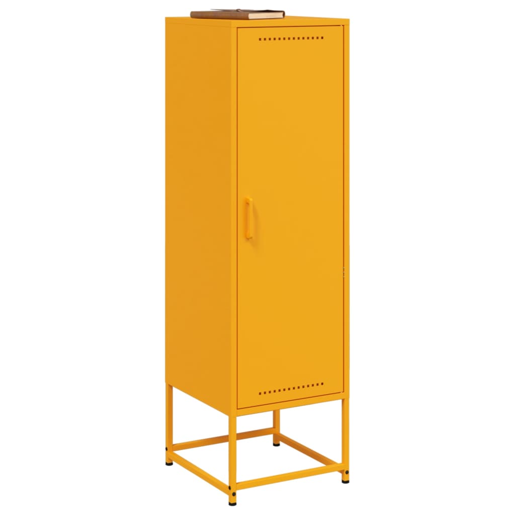 Ντουλάπι Μουσταρδί 36x39x123 εκ. από Ατσάλι