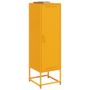 Ντουλάπι Μουσταρδί 36x39x123 εκ. από Ατσάλι