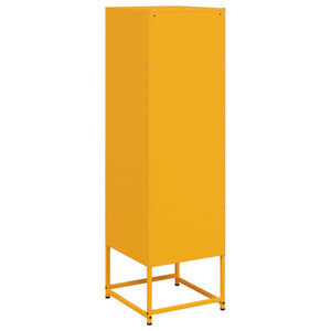 Ντουλάπι Μουσταρδί 36x39x123 εκ. από Ατσάλι