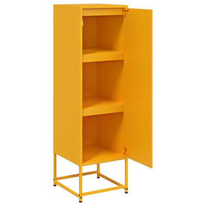 Ντουλάπι Μουσταρδί 36x39x123 εκ. από Ατσάλι