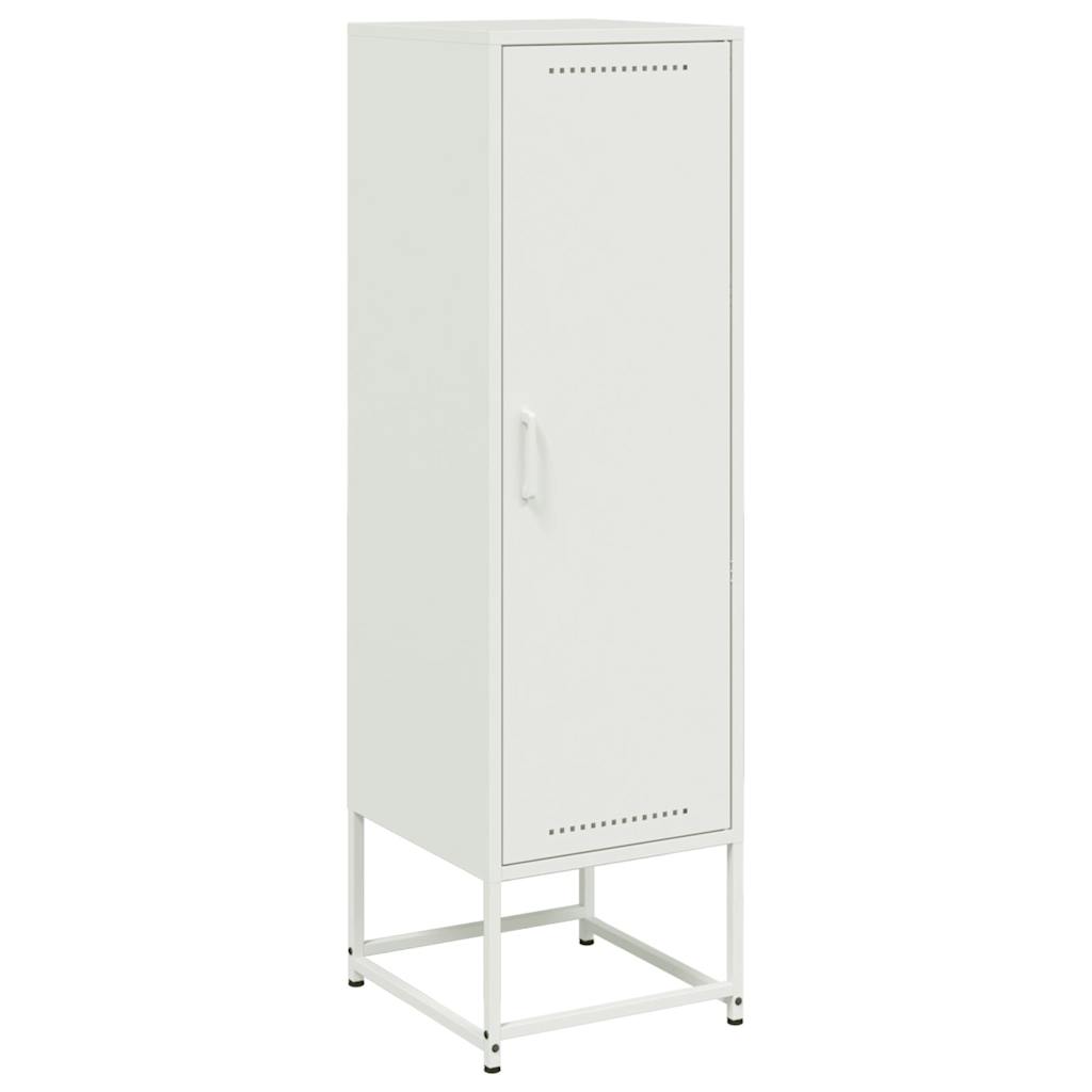 Μπουφές Λευκός 36x39x123 εκ. από Ατσάλι - Pakobazaar