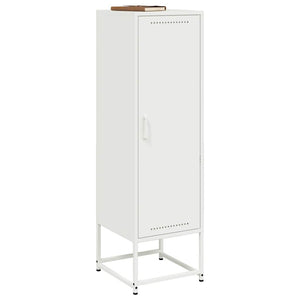 Μπουφές Λευκός 36x39x123 εκ. από Ατσάλι