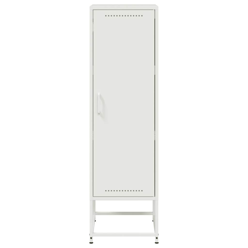 Μπουφές Λευκός 36x39x123 εκ. από Ατσάλι - Pakobazaar