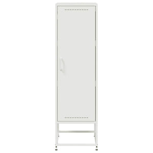 Μπουφές Λευκός 36x39x123 εκ. από Ατσάλι