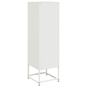 Μπουφές Λευκός 36x39x123 εκ. από Ατσάλι
