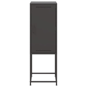 Ντουλάπι Μαύρο 36x39x107 εκ. από Ατσάλι