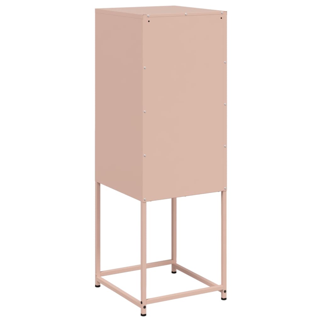 Ντουλάπι Ροζ 36x39x107 εκ. από Ατσάλι - Pakobazaar