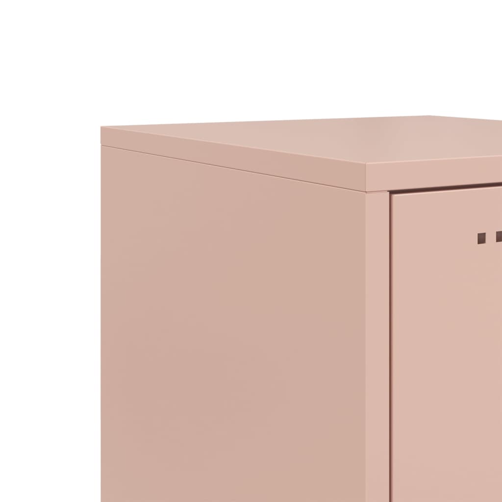 Ντουλάπι Ροζ 36x39x107 εκ. από Ατσάλι - Pakobazaar