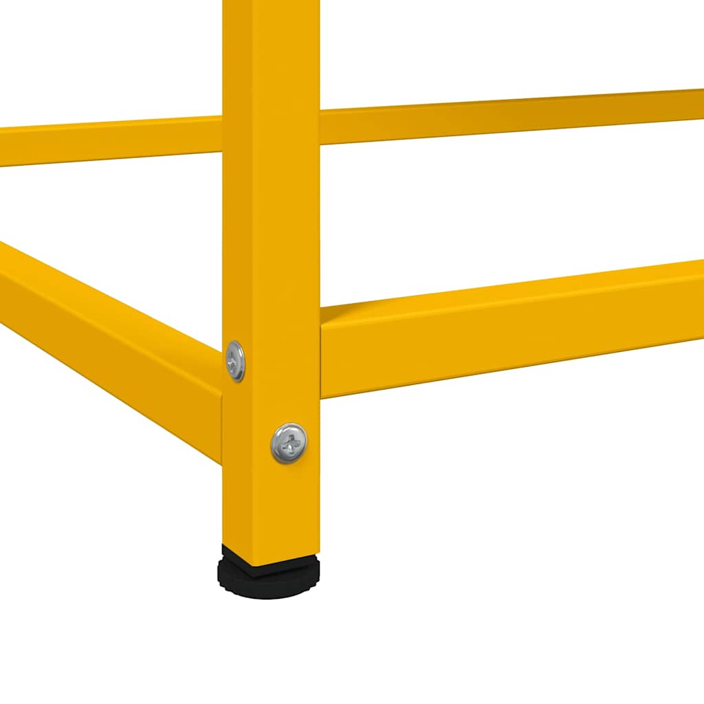 Μπουφές Μουσταρδί 100,5x39x107 εκ. από Ατσάλι - Pakobazaar