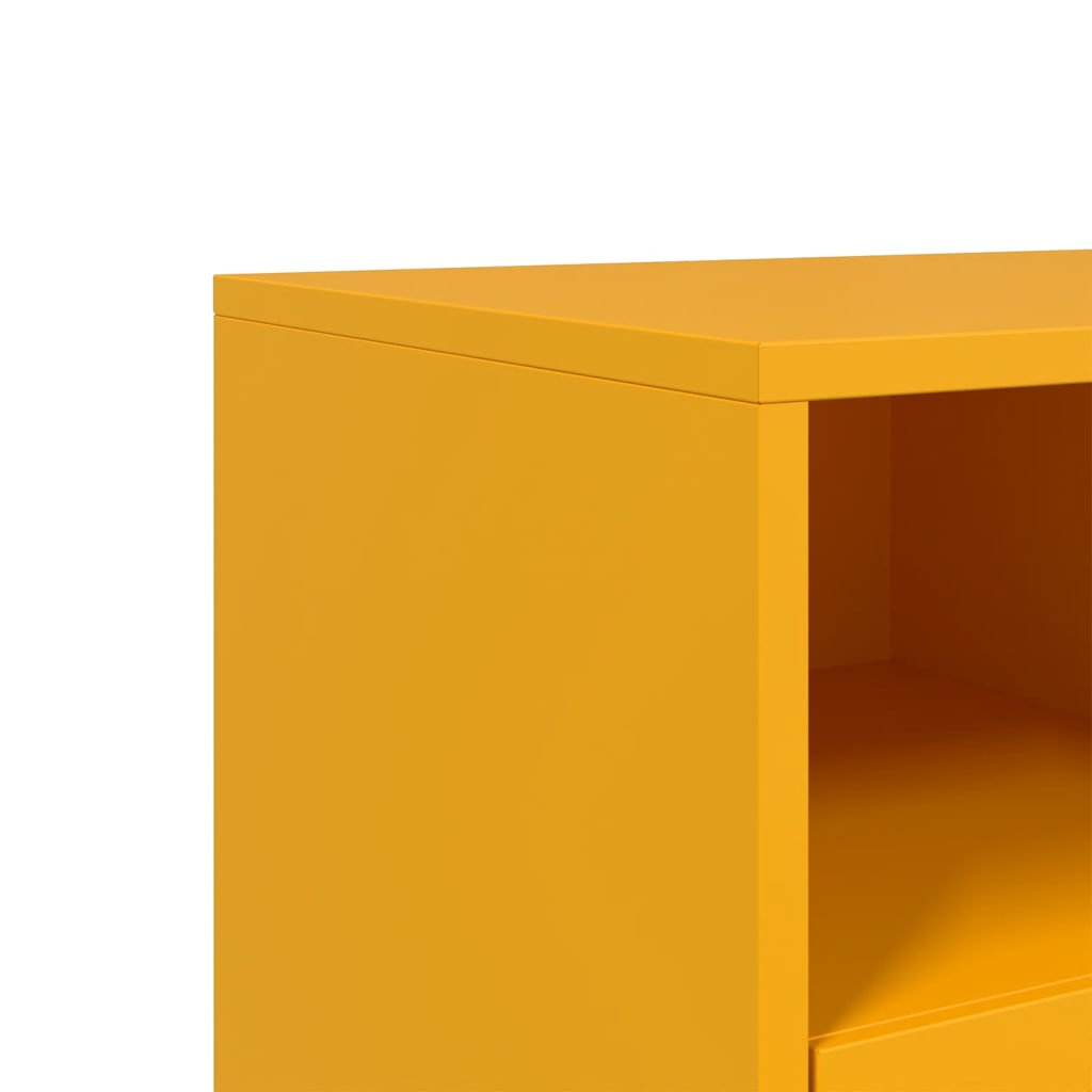 Έπιπλο Τηλεόρασης Μουσταρδί Κίτρινο 100,5x39x60,5εκ. από Ατσάλι - Pakobazaar