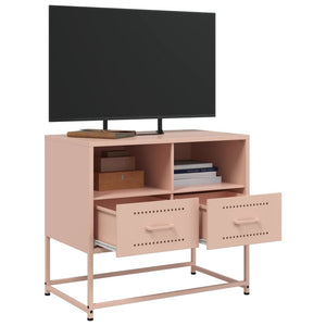 Έπιπλο Τηλεόρασης Ροζ 68 x 39 x 60,5 εκ. από Χάλυβα