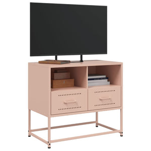 Έπιπλο Τηλεόρασης Ροζ 68 x 39 x 60,5 εκ. από Χάλυβα