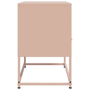 Έπιπλο Τηλεόρασης Ροζ 68 x 39 x 60,5 εκ. από Χάλυβα