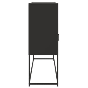 Ντουλάπι Μαύρο 100,5x39x107 εκ. Ατσάλινο - Pakobazaar