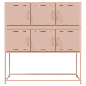 Ντουλάπι Ροζ 100,5x39x107 εκ. Ατσάλινο - Pakobazaar
