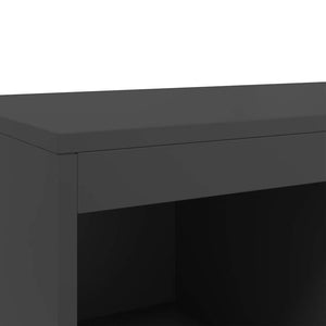 Ντουλάπι Μαύρο 68x39x111,5 εκ. από Χάλυβα - Pakobazaar