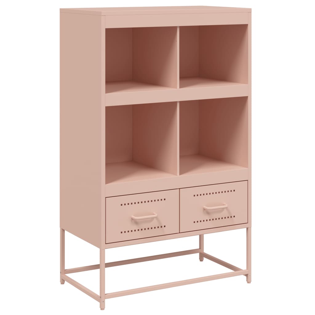 Ντουλάπα Ροζ 68 x 39 x 111,5 εκ. από Χάλυβα