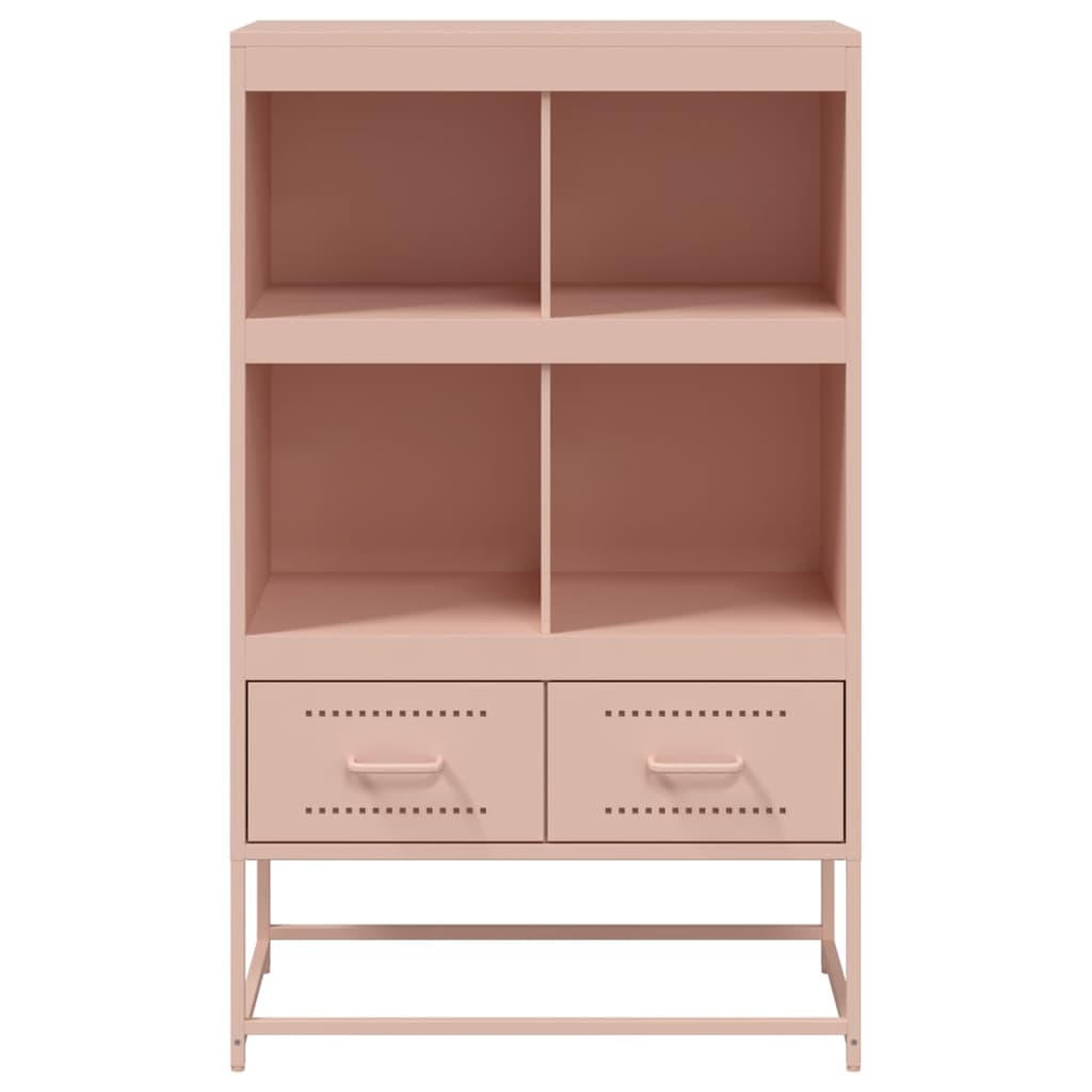 Ντουλάπα Ροζ 68 x 39 x 111,5 εκ. από Χάλυβα