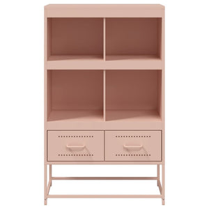 Ντουλάπα Ροζ 68 x 39 x 111,5 εκ. από Χάλυβα