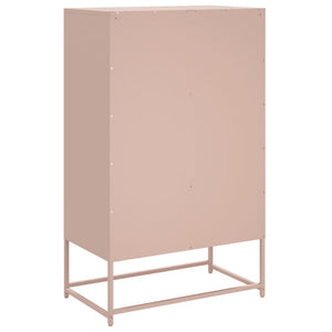 Ντουλάπα Ροζ 68 x 39 x 111,5 εκ. από Χάλυβα
