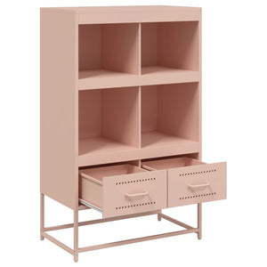Ντουλάπα Ροζ 68 x 39 x 111,5 εκ. από Χάλυβα