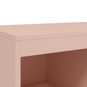 Ντουλάπα Ροζ 68 x 39 x 111,5 εκ. από Χάλυβα