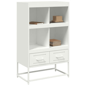 Ντουλάπι Λευκό 68x39x111,5 εκ. από Χάλυβα