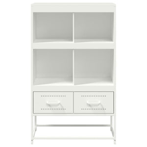 Ντουλάπι Λευκό 68x39x111,5 εκ. από Χάλυβα